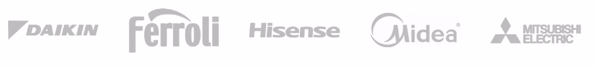 Daikin Ferroli Hisense Midea Mitsubishi Perugia