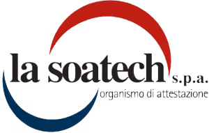 Logo dell'attestazione la soatech
