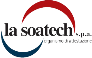 Logo dell'attestazione la soatech